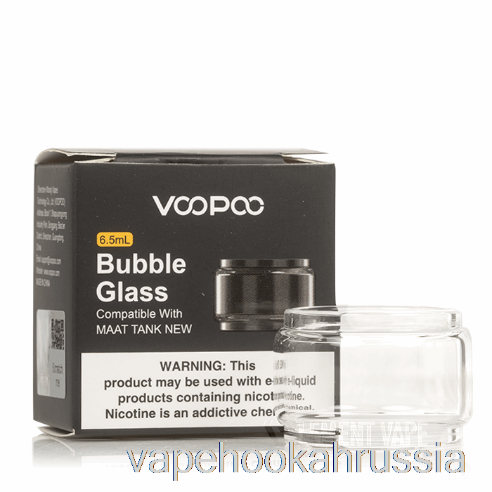 Vape Juice Voopoo Maat Сменное стекло 6,5 мл с пузырьковым стеклом